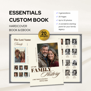 Essentials Custom Book Mockup