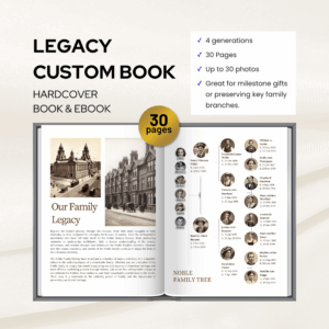 Legacy Custom Book Mockup