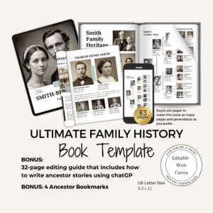 Ultimate Family History Book Template