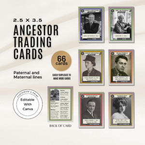 Ancestor Trading Card Mockups